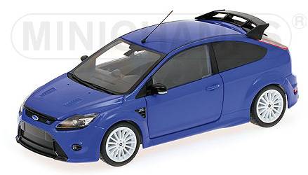 Ford Focus RS 2010  (Blue Metallic) by minichamps