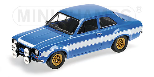 Ford Escort MkI RS1600 Fav 1970 (Blue/White Stripes) Fast And Furious Colors by minichamps