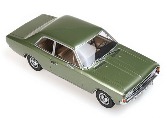 Opel Rekord C Saloon 1966 Green Metallic - minichamps