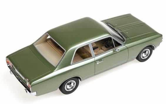 Opel Rekord C Saloon 1966 Green Metallic - minichamps