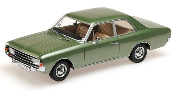 Opel Rekord C Saloon 1966 Green Metallic by minichamps
