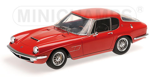 Maserati Mistral Coupe 1963 (Red) by minichamps