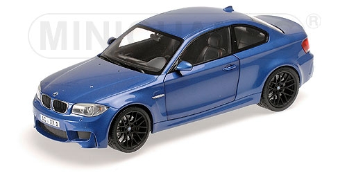 BMW 1er M Coupe 2011 (Blue Metallic) by minichamps