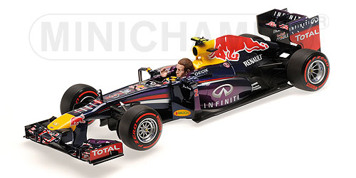 Red Bull RB9 GP Brazil 2013 Mark Webber Last Formula 1 Race by minichamps