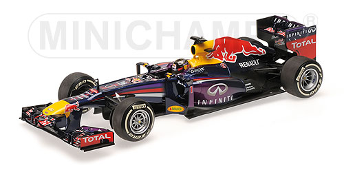 Red Bull RB9  Winner Indian GP 2013 World Champion Sebastian Vettel by minichamps