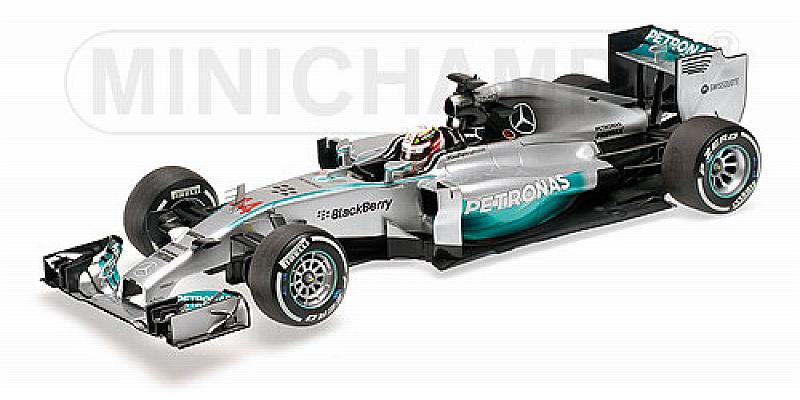Mercedes W05 AMGWinner GP China  2014 World Champion Lewis Hamilton by minichamps
