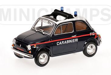Fiat 500 Carabinieri 'Minichamps Car Collection' by minichamps
