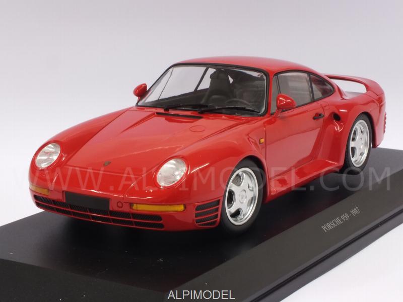 Porsche 959 1987 (Red) by minichamps