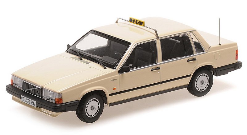 Volvo 740 GL Taxi Germany 1986 by minichamps