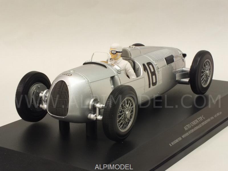 Auto Union Typ C #18 Winner Internationales Eifelrennen 1936 Bernd Rosemeyer by minichamps
