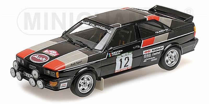 Audi Quattro Rally Portugal 1981 Mouton - Pons by minichamps