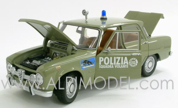 Alfa Romeo Giulia Polizia Squadra Volante - minichamps