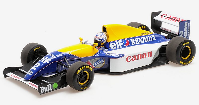Williams FW15C Renault #2 1993 Alain Prost World Champion by minichamps