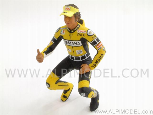 Valentino Rossi sitting figure GP Laguna Seca World Champion 2005 by minichamps