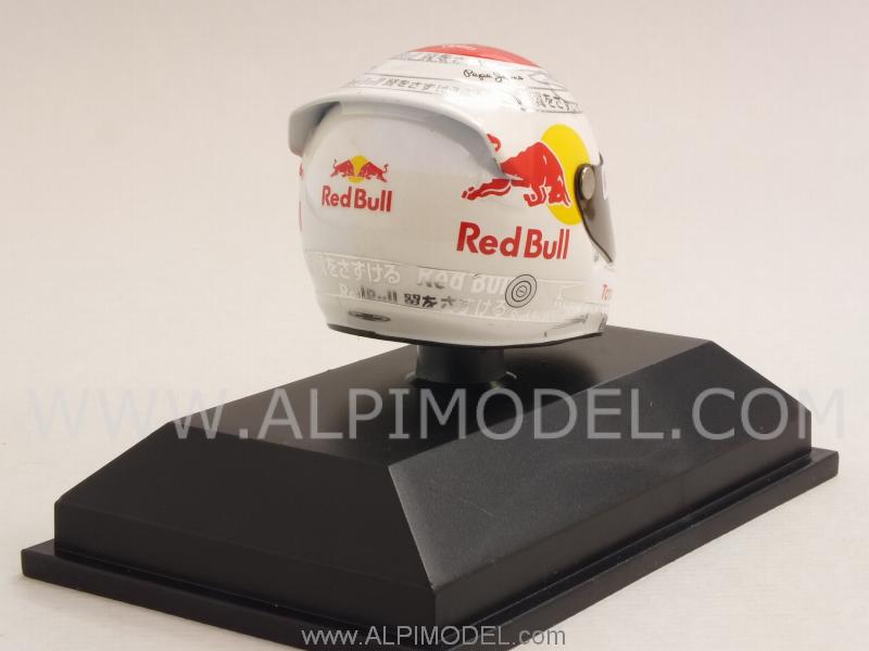 Helmet Arai Sebastian Vettel Suzuka 2010 (1/8 scale - 3cm) - minichamps