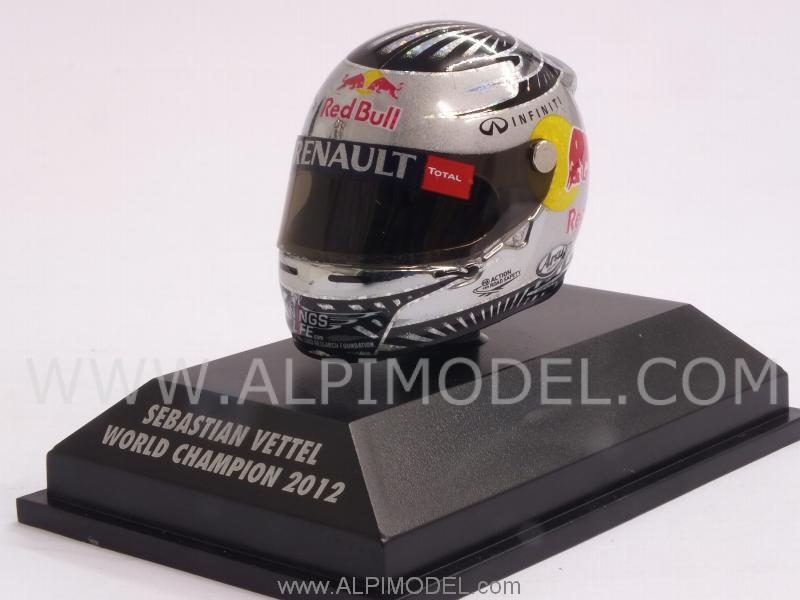 Helmet Arai 2012 World Champion Sebastian Vettel (1/8 scale - 3cm) by minichamps
