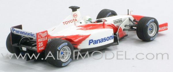 Toyota TF102 Panasonic  Showcar 2002 A. McNish - minichamps