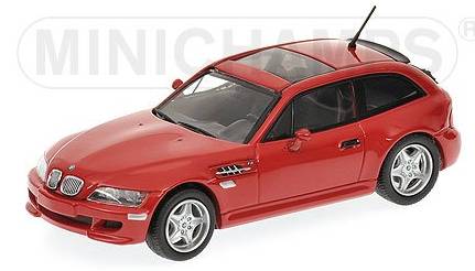 BMW M Coupe 2002 Red by minichamps