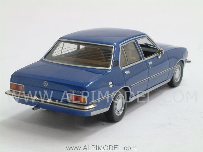 Opel Rekord D 1975 Blue Metallic - minichamps