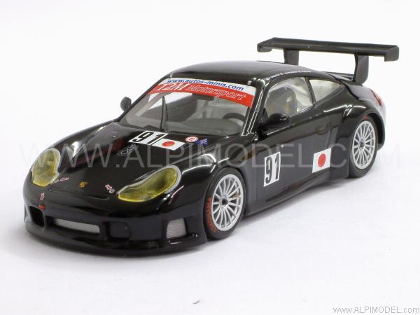 Porsche 911 GT3-RS T2M Motorsport  Yamagishi Pompidou Essais Du Mans 2005 by minichamps