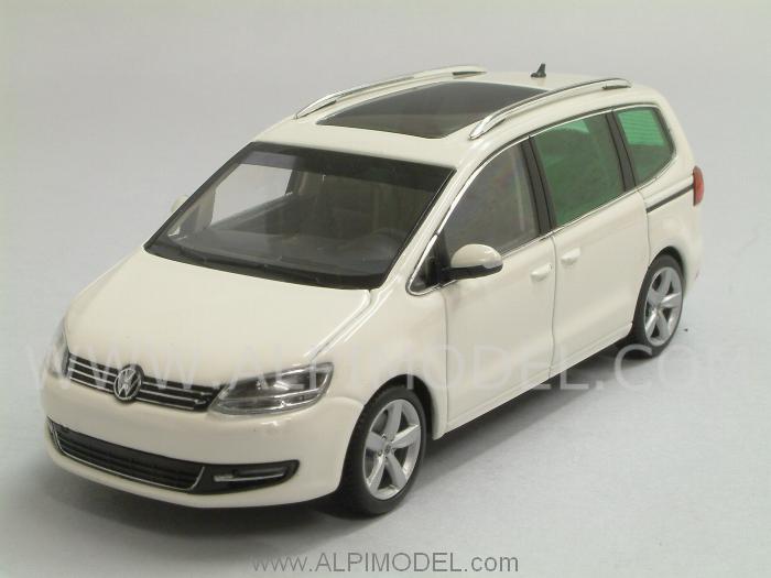 Volkswagen Sharan 2010 (White) by minichamps