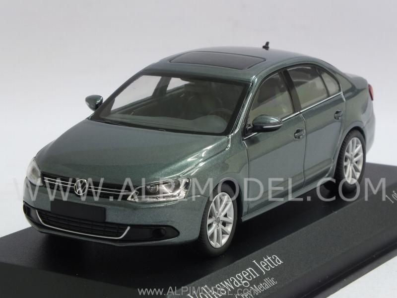 Volkswagen Jetta 2010 (Platinum Grey Metallic) by minichamps