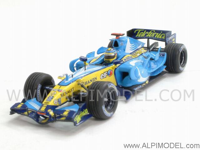 Renault R26 GP France 2006 Fernando Alonso. by minichamps