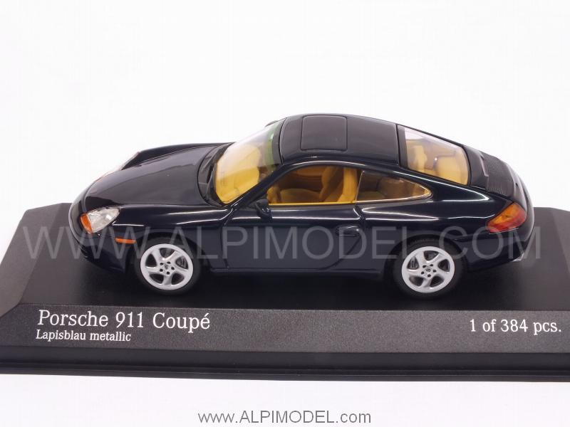 Porsche 911 Coupe (996) 1998 (Lapis Blue Metallic) - minichamps