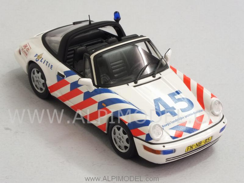 Porsche 911 Targa 1991 Politie Netherlands - minichamps