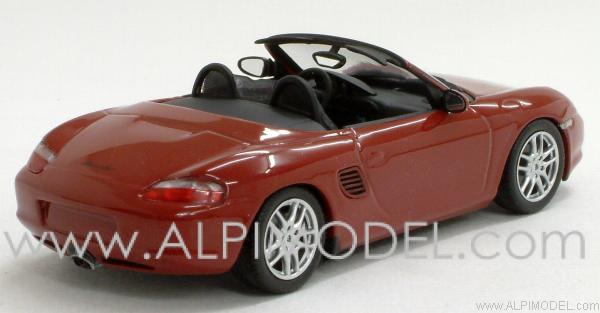 Porsche Boxster 2002 (Orient Red Metallic) - minichamps