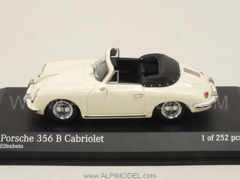Porsche 356B Cabriolet 1960 (Ivory) - minichamps