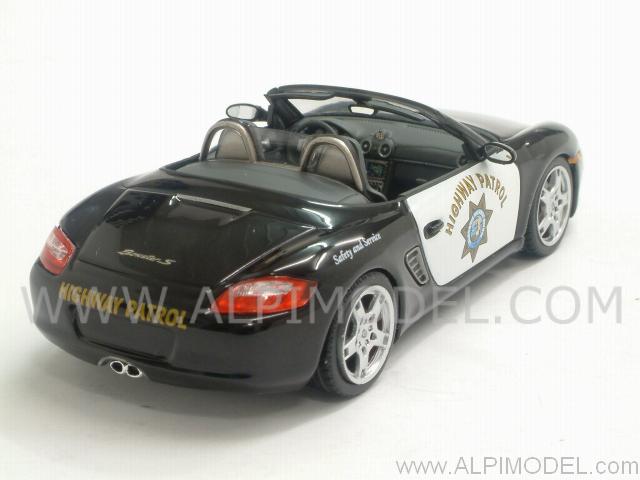 Porsche Boxster S 2005 California Highway Patrol - minichamps