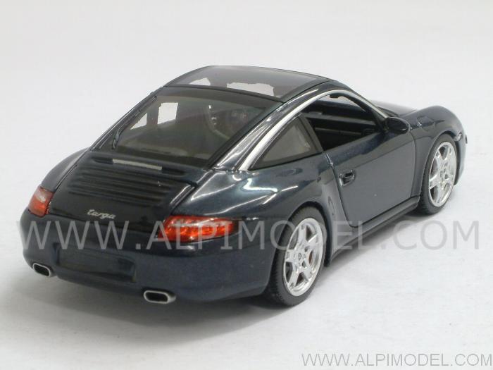 Porsche 911 Targa (997) 2006 (Atlas Grey Metallic) - minichamps