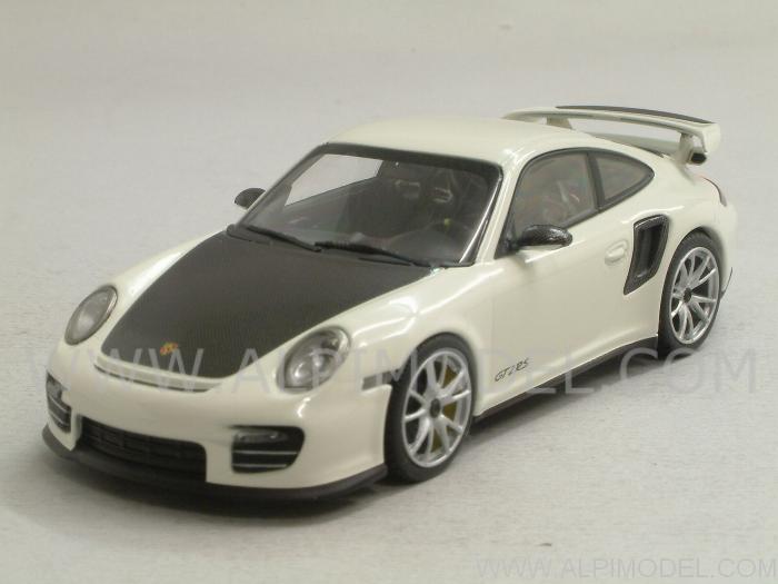 Porsche 911 (997 II) GT2 RS 2010 (Carrara White) by minichamps