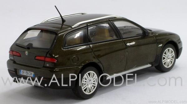 Alfa Romeo 156 Crosswagon 2004 (Montreaux Olive Metallic). - minichamps