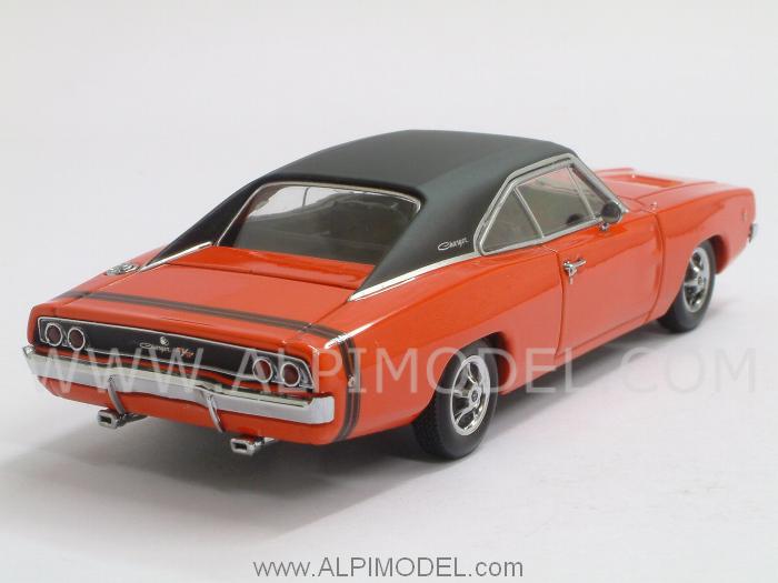 Dodge Charger R/T Hardtop Coupe 1968 (Bright Red) - minichamps