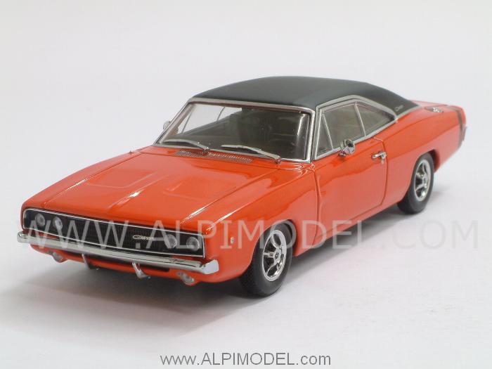 Dodge Charger R/T Hardtop Coupe 1968 (Bright Red) by minichamps