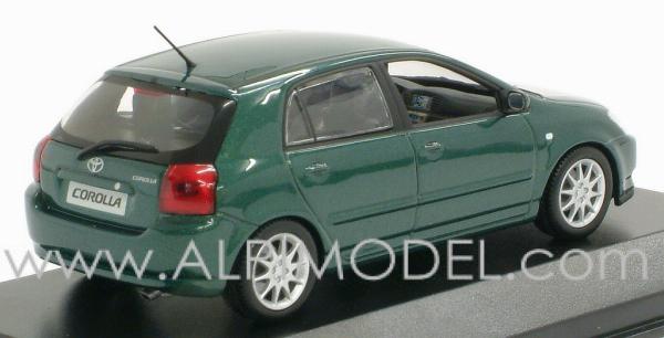 Toyota Corolla 5 doors 2001 (Reflective Green) - minichamps