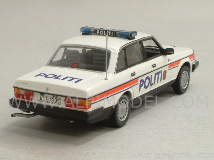 Volvo 240 GL 1986 Police Norway - minichamps