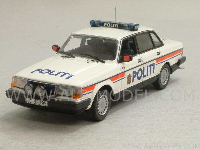 Volvo 240 GL 1986 Police Norway by minichamps