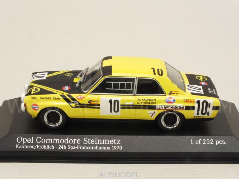 Opel Commodore A #10 24h Spa 1970 Steinmetz - Kauhsen - Frohlich - minichamps