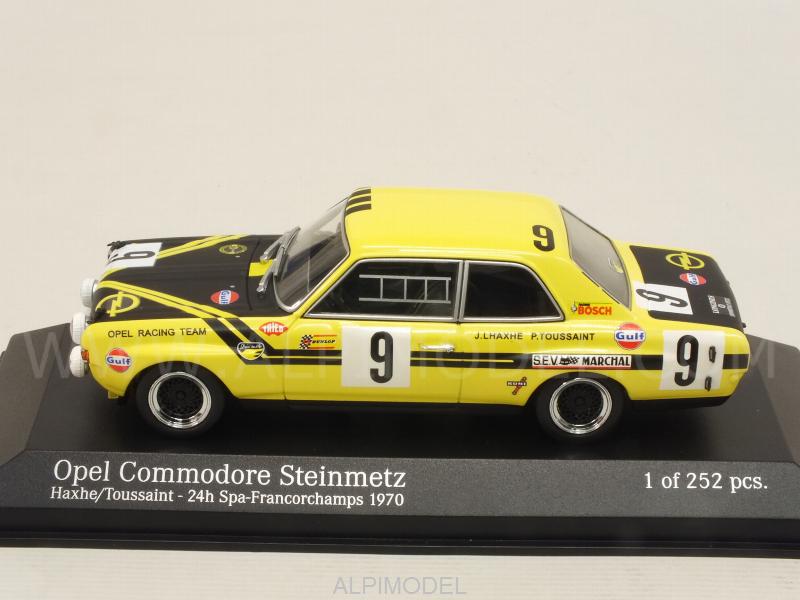 Opel Commodore A #9 24h Spa 1970 Steinmetz - Toussaint - Haxhe - minichamps