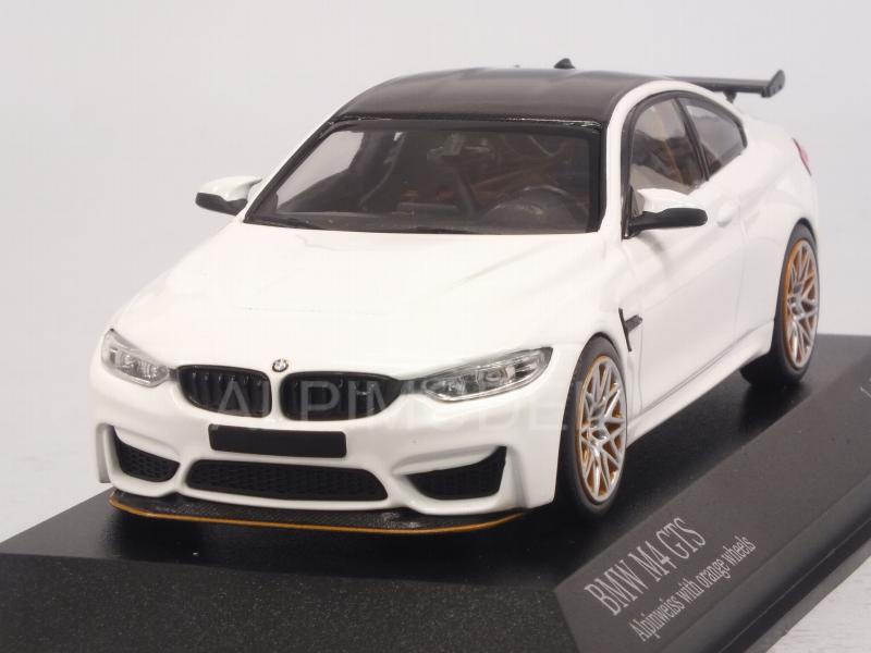 BMW M4 GTS 2016 (White) by minichamps