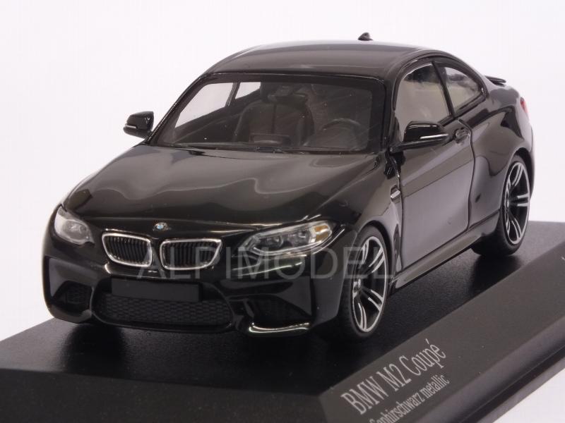 BMW M2 Coupe 2016 (Sapphire Black Metallic) by minichamps