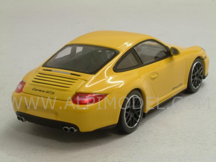 Porsche 911 Carrera GTS (997 II) 2011 (Speed Yellow) - minichamps