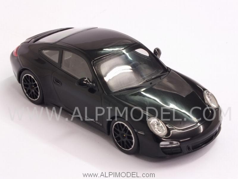 Porsche 911 GTS (997 II) 2011 (Basalt Black Metallic) - minichamps