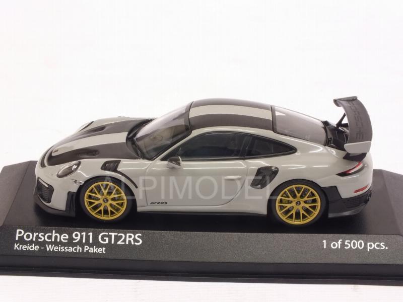Porsche 911 GT2 RS (991.2) 2018 Weissachpaket (Grey) - minichamps