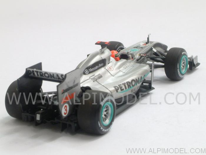 Mercedes GP F1 Petronas MGP W01 2010 Michael Schumacher - minichamps
