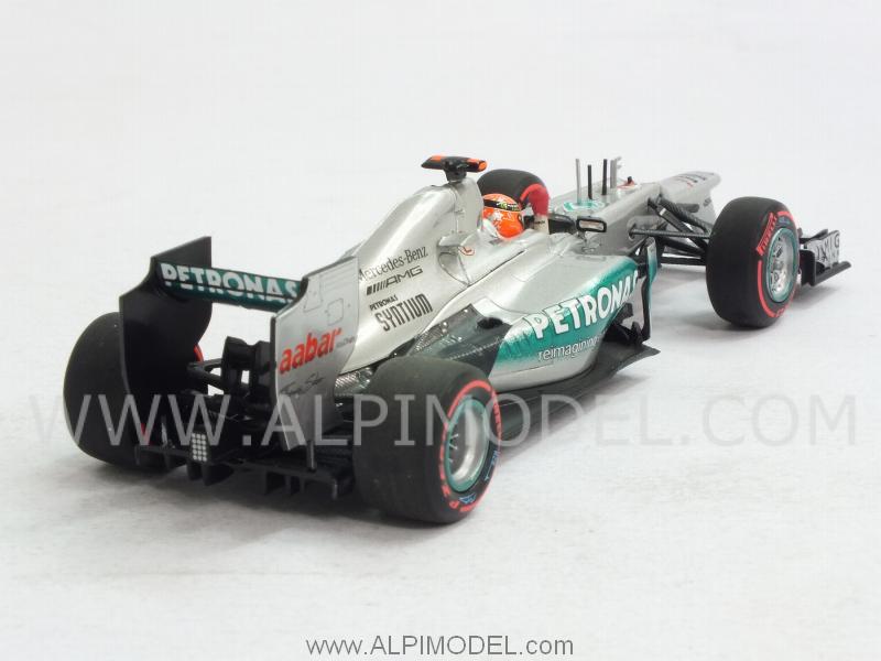 Mercedes F1 W03 Pole Position GP Monaco 2012 Michael Schumacher - minichamps