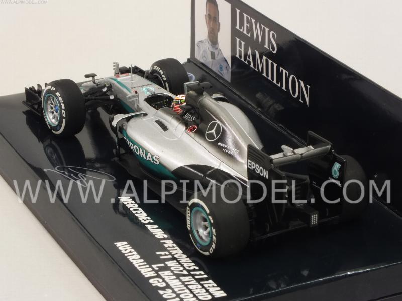 Mercedes W07 AMG Hybrid #44 GP Australia 2016 Lewis Hamilton - minichamps